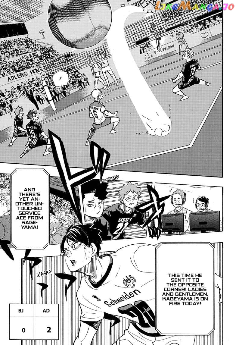 Haikyuu!!, Chapter 390 image 06